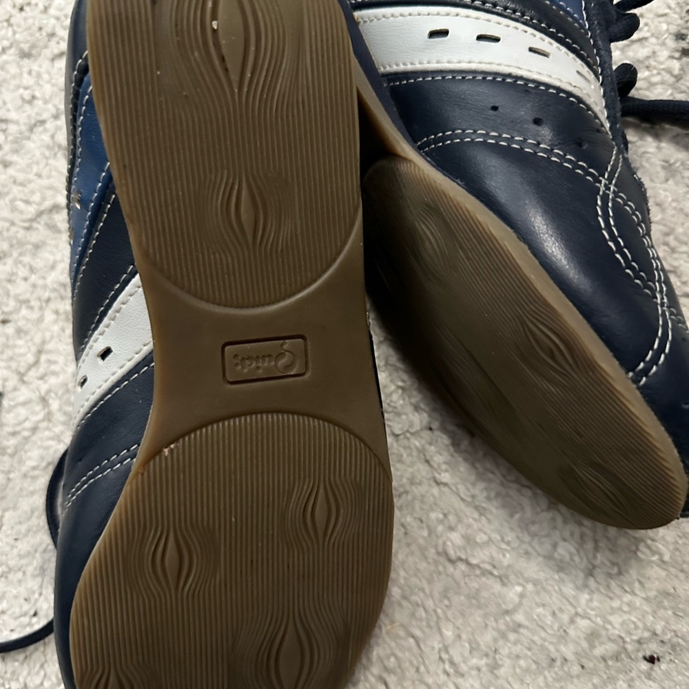 Quick Stylish Blue Women's Sneakers GLD Made In Italy Size 5 - Picture 3 of 5